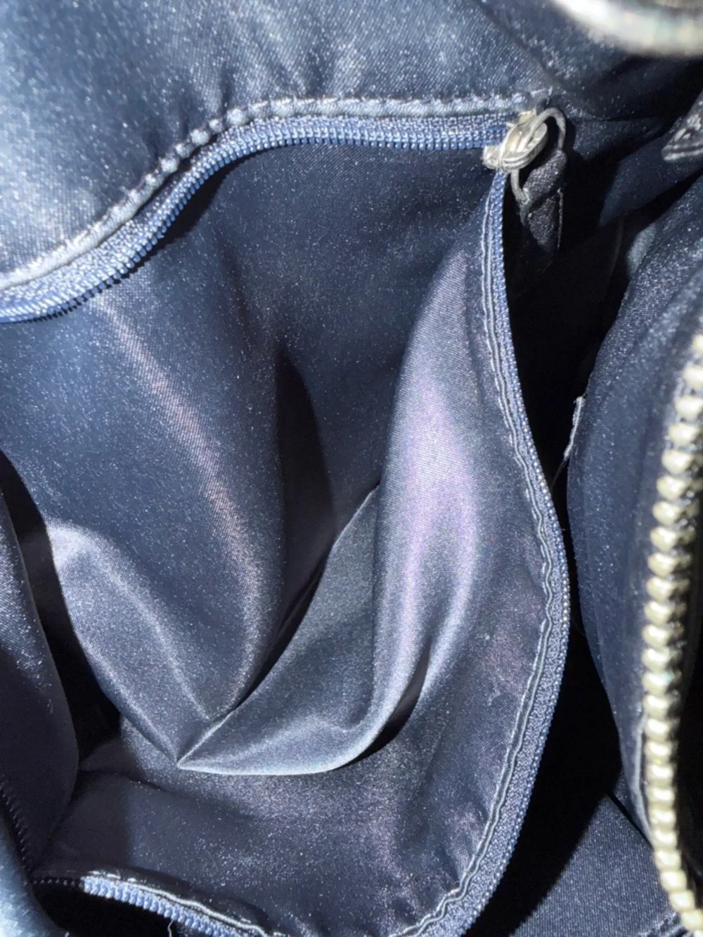 Coach Black Leather Messenger Bag with Silver Hardware